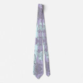 Natuur Liefhebbers Lavendel en Salie Bladeren Stropdas (Voorkant)