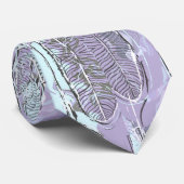 Natuur Liefhebbers Lavendel en Salie Bladeren Stropdas (Opgerold)