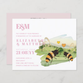 Natuur Liefhebbers Platteland Bijen Bruiloft