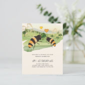 Natuur liefhebbers platteland bijen bruiloft (Staand voorkant)