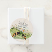 Natuur Liefhebbers Platteland Bijen Bruiloft Bedankjes Labels (In situ)