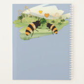 Natuur liefhebbers platteland bijen bruiloft planner (Achterkant)