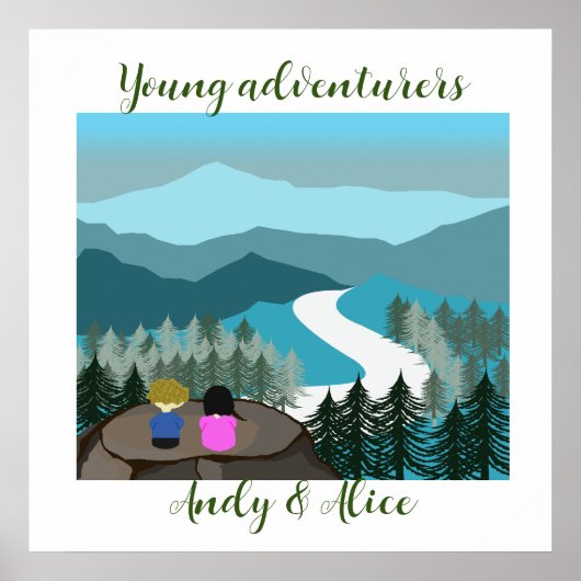 Natuur liefhebbers poster (Voorkant)