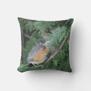 Natuur liefhebbers Robin kussen