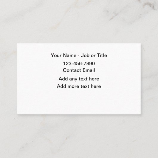 Natuur Lily Pond Massage Wellness Visitekaartjes (Achterkant)