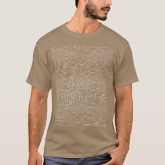 Natuur Lines Wit door Tobe Fonseca T-shirt
