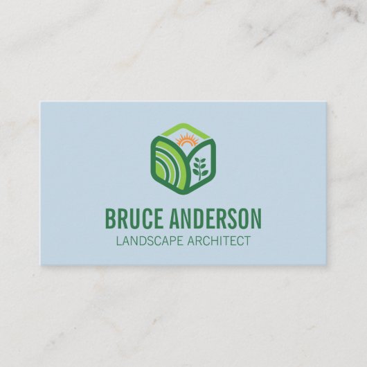 Natuur Logo | Landschappentuin Visitekaartje (Voorkant)
