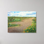 Natuur lopen canvas afdruk (Voorkant)