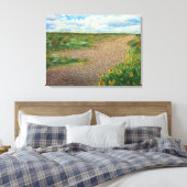 Natuur lopen canvas afdruk (Insitu (Slaapkamer))