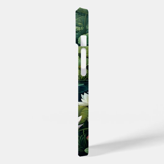 Natuur Lotus Waterlelie Vijverlandschap Case-Mate iPhone Case (Achterkant / Links)
