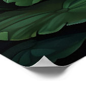 Natuur Lotus Waterlelie Vijverlandschap Poster (Hoek)