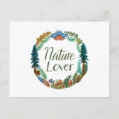 Natuur Lover Briefkaart (Voorkant)