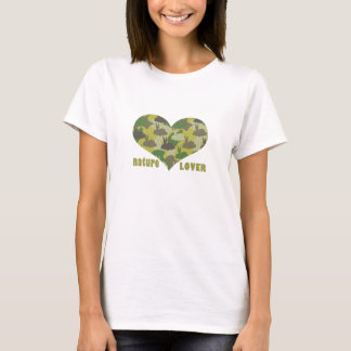 "Natuur Lover" Bunny Camouflage T Shirt