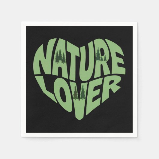 Natuur Lover Cocktail servetten (Voorkant)