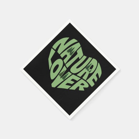 Natuur Lover Cocktail servetten (Hoek)