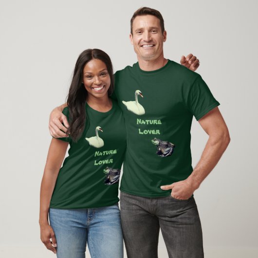 Natuur Lover Cute T-shirt (Unisex)