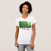 NATUUR LOVER DENK GROEN T-SHIRT (Voorkant volledig)