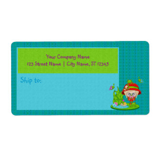 Natuur Lover Frog Faery Etiket
