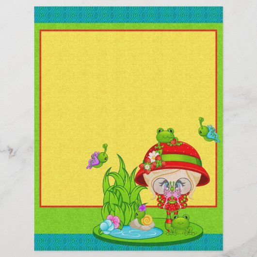 Natuur Lover Frog Faery Flyer (Voorkant)