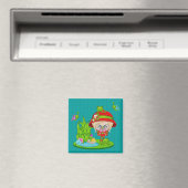 Natuur Lover Frog Faery Magneet (Insitu (Vaatwasser))