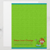 Natuur Lover Frog Faery Persoonlijk Briefhoofd (Voorkant / Achterkant)