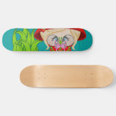 Natuur Lover Frog Faery Persoonlijk Skateboard (Horizontaal)
