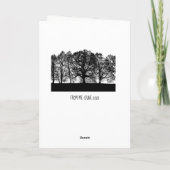 Natuur Lover Sentimentele Verjaardag Kaart (Achterkant)