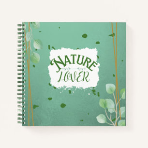 Natuur Lover Spiral Notitieboek Blanco paginalap