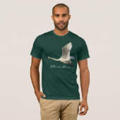 NATUUR LOVER Trumpeter Swan T-shirt (Voorkant volledig)