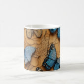 Natuur Lover's Butterfly Coffee Cup: Snip in Trans Koffiemok (Center)