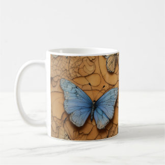 Natuur Lover's Butterfly Coffee Cup: Snip in Trans Koffiemok
