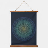 Natuur Lovers Mandala Art Mandalas Design Hangend Wandkleed (Voorkant)