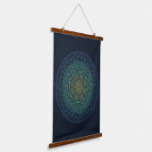 Natuur Lovers Mandala Art Mandalas Design Hangend Wandkleed (Gebogen)