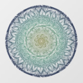 Natuur Lovers Mandala Art Mandalas Design Raamsticker (Vel)