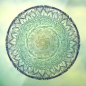 Natuur Lovers Mandala Art Mandalas Design Raamsticker (Vel 3)