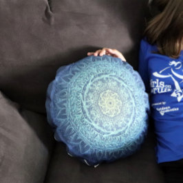 Natuur Lovers Mandala Art Mandalas Design Rond Kussen