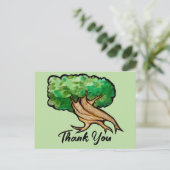 Natuur Lovers Tree of Life Artwork Waterverf Briefkaart (Staand voorkant)