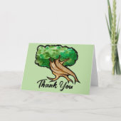 Natuur Lovers Tree of Life Artwork Waterverf Kaart (Voorkant)