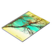 Natuur Lovers: Twee Krogen in een Boom die schrijv Notitieboek (Linkerzijde)