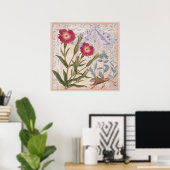 Natuur Lover's Wall Art Wildbloemen en insecten Poster (Thuiskantoor)
