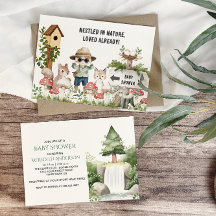 Natuur Loving Baby Animals Baby shower