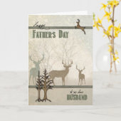 Natuur Loving Husband Vaderdag Kaart (Gele Bloem)