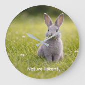 Natuur luistert: Konijn Grote Klok (Voorkant)