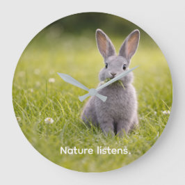 Natuur luistert: Konijn Grote Klok