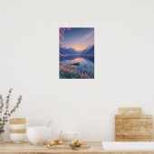 Natuur Majesteit in Dusk Poster (Keuken)