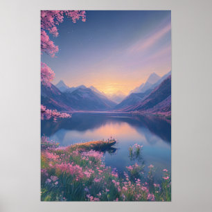 Natuur Majesteit in Dusk Poster