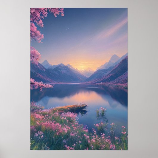 Natuur Majesteit in Dusk Poster (Voorkant)