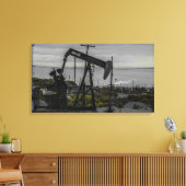 Natuur man canvas afdruk (Insitu (Woonkamer))