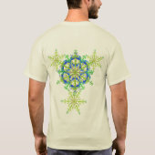 Natuur Mandala 2 T-shirt (Achterkant)
