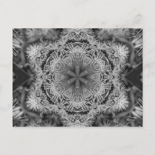 natuur mandala horizontaal briefkaart (Voorkant)